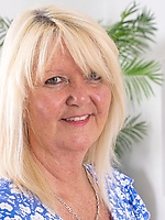 Mature milf in blue dress spread pose with big booty in white panties solo tease