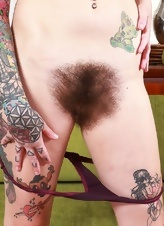 Her super hairy pussy only makes this girl THAT hotter