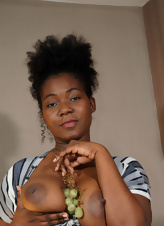 Ebony Hairy Pussy Closeup Photos
