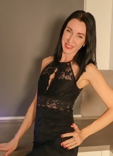 Milf In Black Lace Dress Fetish Pics