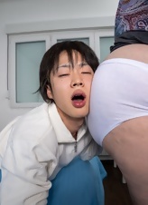 Old Granny Seducing Young Man