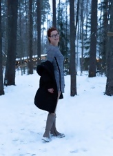 Redhead In Forest Panty Flashing Porn Pics