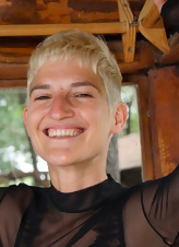 Blonde Hairy Nude Cabin Strip Photos