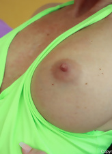 Brunette MILF Pussy Tease Gallery Pics