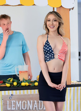 Lemonade Stand Pussy Tease Gallery