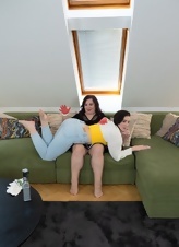 Mature Maid Girl-On-Girl Action