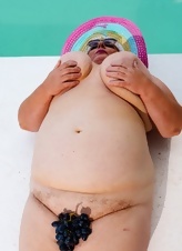BBW Granny Hairy Pussy Swimsuit Pics