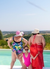BBW Granny Hairy Pussy Swimsuit Pics
