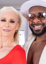 Mature Gilf Red Dress Interracial Fuck Pics