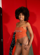 Afro Beauty Hairy Pussy Nude Gallery