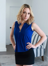 Blonde Blue Top Cock Tease Nude Pussy Pics Gallery