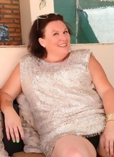 Busty Mature Outdoor Strip Photos