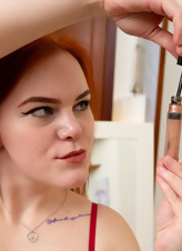 Redhead Hairy Pussy Nude Solo Gallery