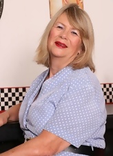 Vintage Blonde MILF Lingerie Gallery