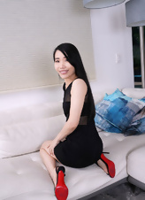 Asian Milf Black Dress Strip Photos Gallery