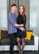 Mature Woman Sheer Lingerie Gallery