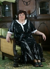 Plump Mature Lingerie Strip Gallery