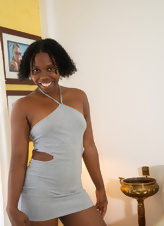 Ebony Hairy Pussy Close-Up Photo Set