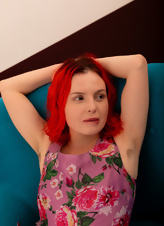 Hairy Redhead Nude Pussy Spread Pics