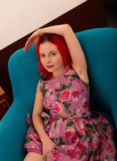 Hairy Redhead Nude Pussy Spread Pics