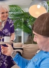 Vintage GILF Lingerie Tease And Fuck Pics