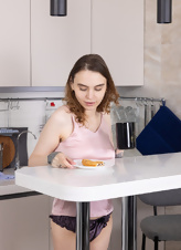 Brunette Hairy Pussy Kitchen Pictures