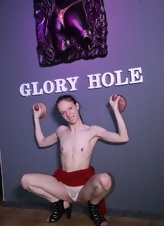 Mature Gloryhole Slut Pics With Raw Club Action