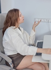 Blowjob Tease Office Gallery Photos