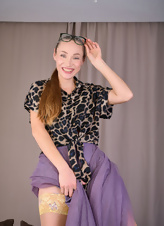 MILF Lingerie Tease Pictures