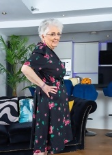 Naked Mature Granny Solo Tease Photos