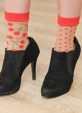 Naked Office Babe Spreads Legs for Filthy Pics