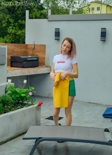 Poolside Nude Babe Photos Shaved Pussy Tease