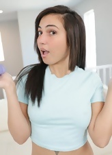 Nude Solo Toy Play Pics With Natural Tits