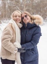 Snowy Cabin Lesbian Tease Gallery Pussy Lick