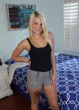 Naked Babe Natural Tits Spread Gallery