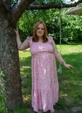 Mature Redhead Big Tits Outdoor Photos