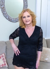Mature Babe Lace Dress Solo Pics