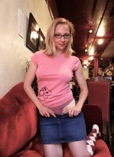 Mature Solo Tease Pics: Tits Out & Booty