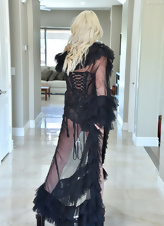 Naked Milf Photos: Big Tits In Sheer Corset