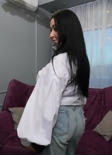 Raw Nude Solo Tease Gallery with Stockings