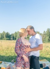 Outdoor Nude Blonde Babe Photos | Raw Blowjob