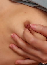 Naked Solo Tease Pics With Dildo And Bush