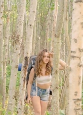 Forest Fucking Gallery: Brunette Pussy