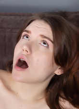 Brunette Babe Solo Fingering Pussy