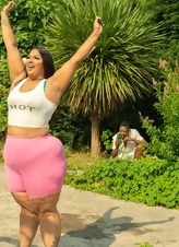 Interracial Blowjob Pictures With Curvy Big Tits