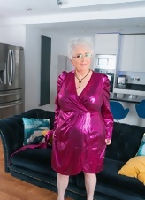 Mature Granny Lingerie Tease