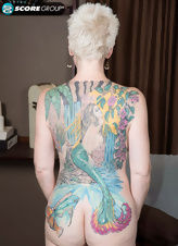 Tattooed Mature Milf Naked