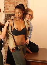 Lesbian Group Nude Pictures With Uniformed Women
